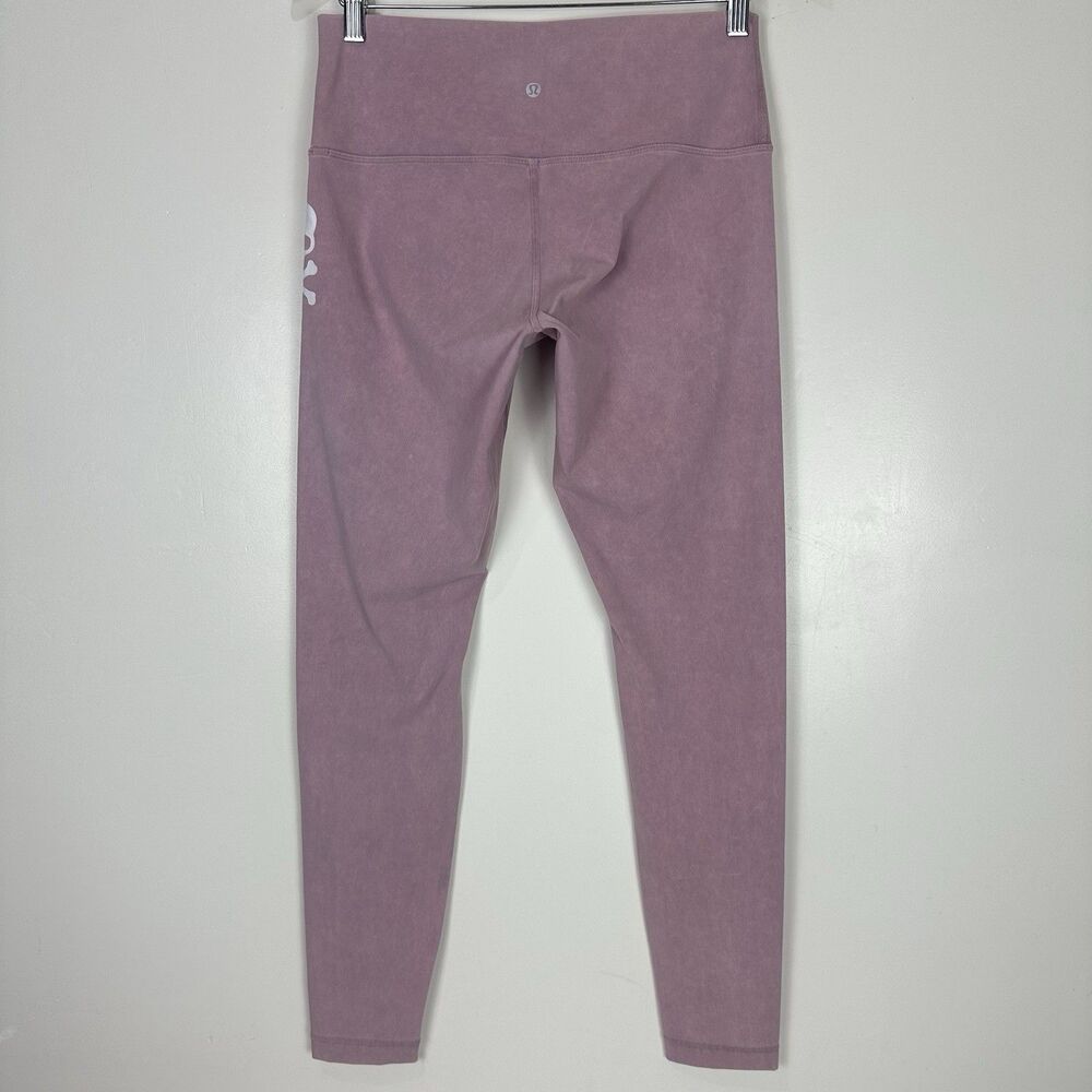 Lululemon Soulcycle Wunder Under *Snow Washed 28" Washed Antoinette Size  10 - Picture 4 of 8